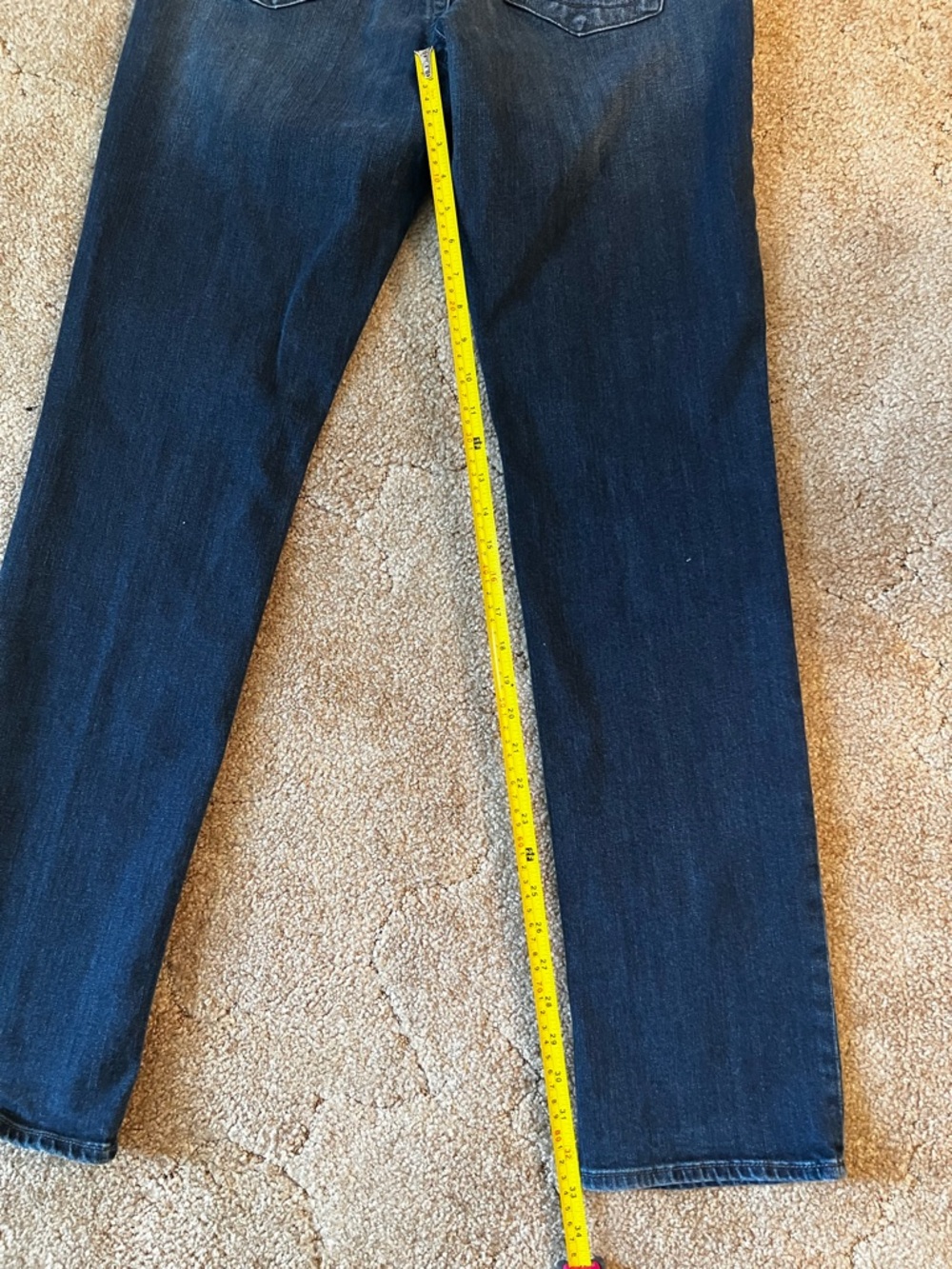 Kut from the Kloth Dark Blue Straight Leg Jeans - Picture 5 of 8